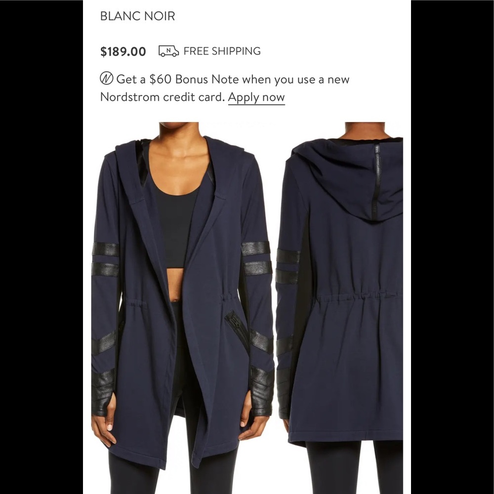 Blanc Noir Maitri Travelers jacket (Black)